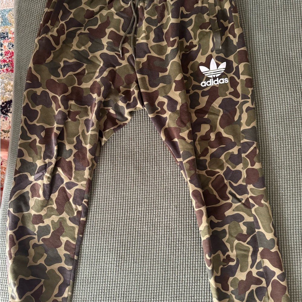 Adidas Camo Sweatpants